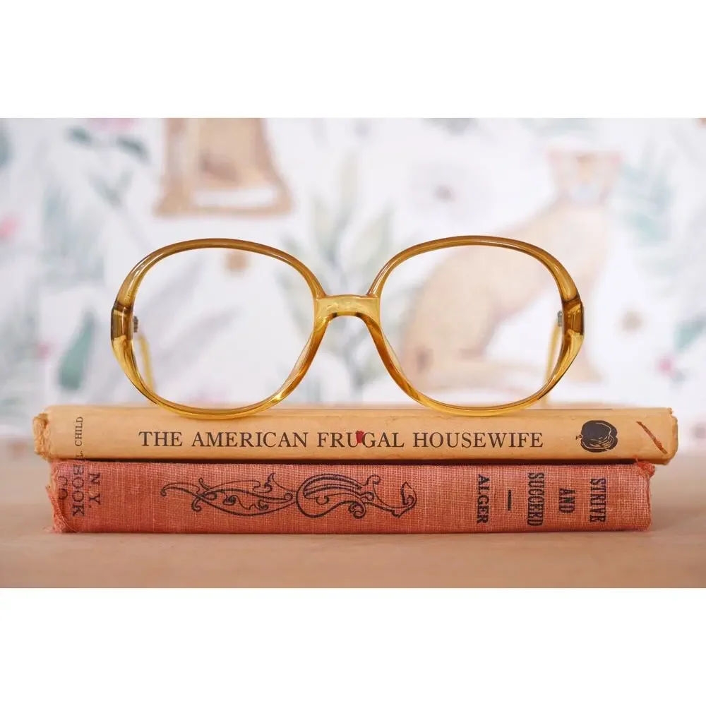 Vintage Christian Dior Eyeglass 1970s Germany Optyl for PARTS repair Grandma